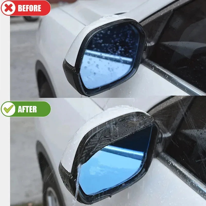 1/2/3/4Pairs Rear View Side Mirror Rain Board Eyebrow Guard Sun Visor Shade Shield Car Exterior Accessories Car Styling Oasis Select