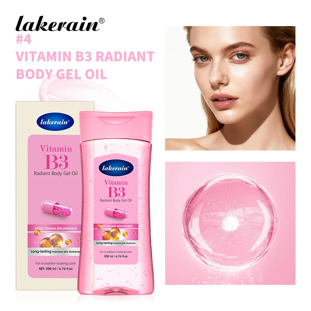 Vitamin C & Turmeric Radiant Body Gel Oil | 200ml Moisturizer
