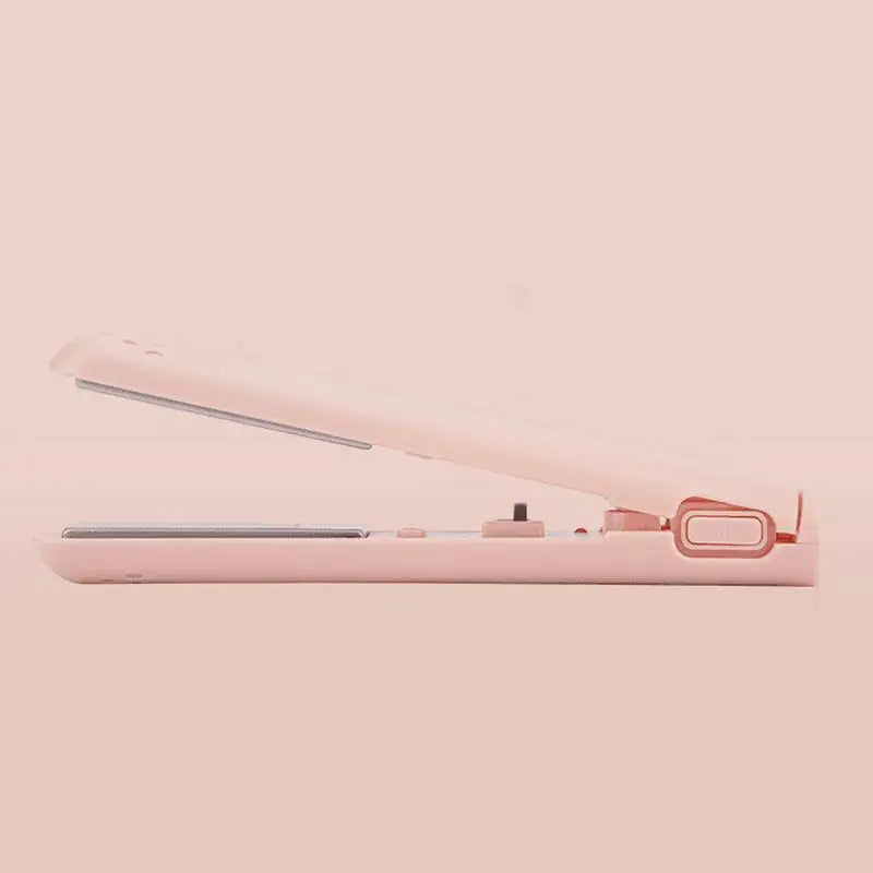 2-in-1 Mini Curling Iron & Straightener | Portable Travel 2-in-1 Hair Styler Oasis Select