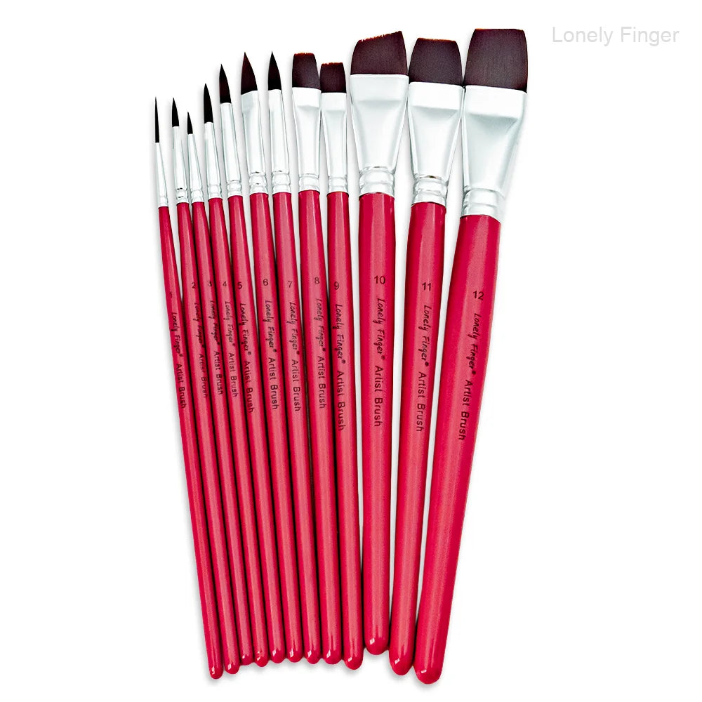 Face Paint Brush Set, 12/24/36Pcs Professional Artist Paint Brushes for Face & Body Painting Art Makeup Kit for Halloween Cospla Oasis Select