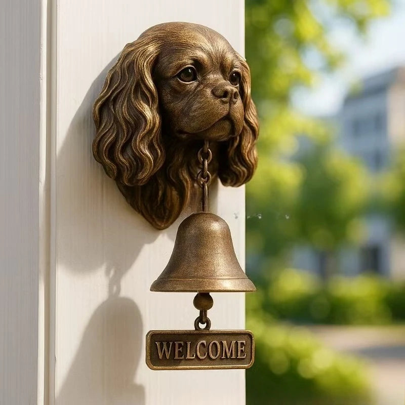 Basset Hound Welcome Doorbell Animal Series Welcome Doorbell decorative figurines Oasis Select