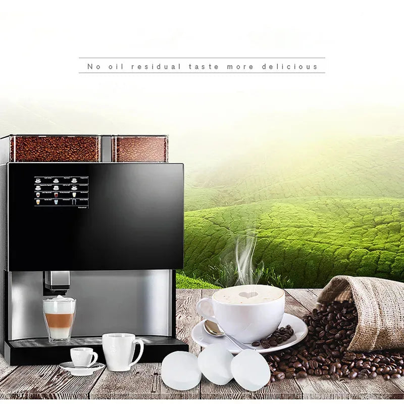 5/10/20/30/50/60pcs Full-Automatic Coffee Maker Machine Cleaning Tablets Descaling Agent for Home Office Shop Oasis Select