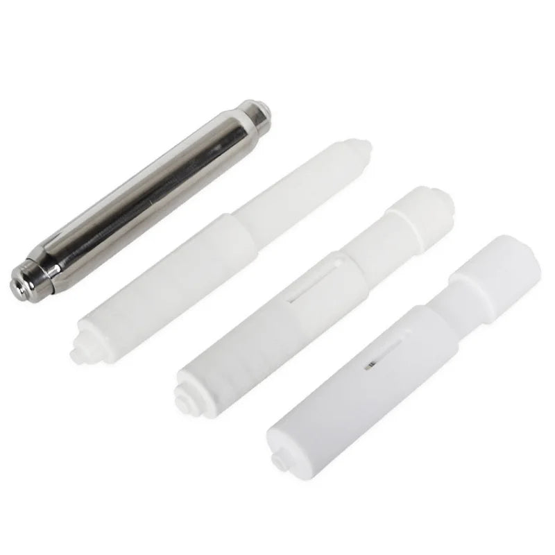 Replacement Toilet Roll Paper Shaft Tissue Box Adjustable Paper Roll Core Tissue Spindle Insert Spring For Bathroom Accessories Oasis Select