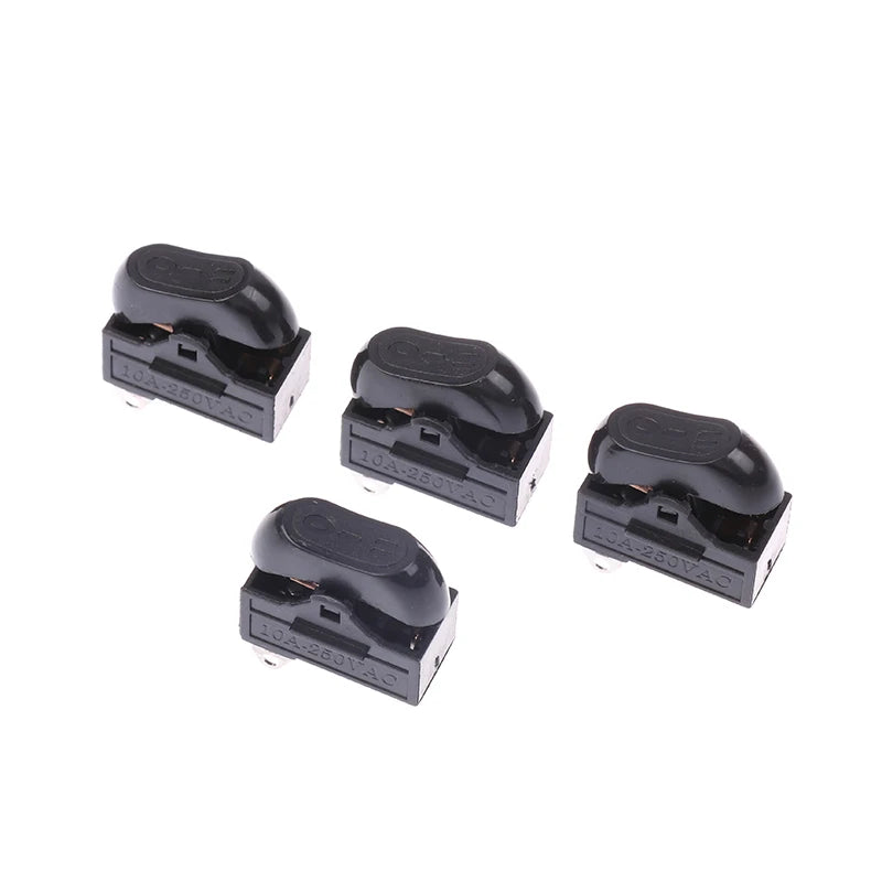 Hot Sale 4 Pcs Hair Dryer Switch Rocker Switch 3 Position ON OFF Boat Switch Hair Dryer Switch Accessories Oasis Select Black