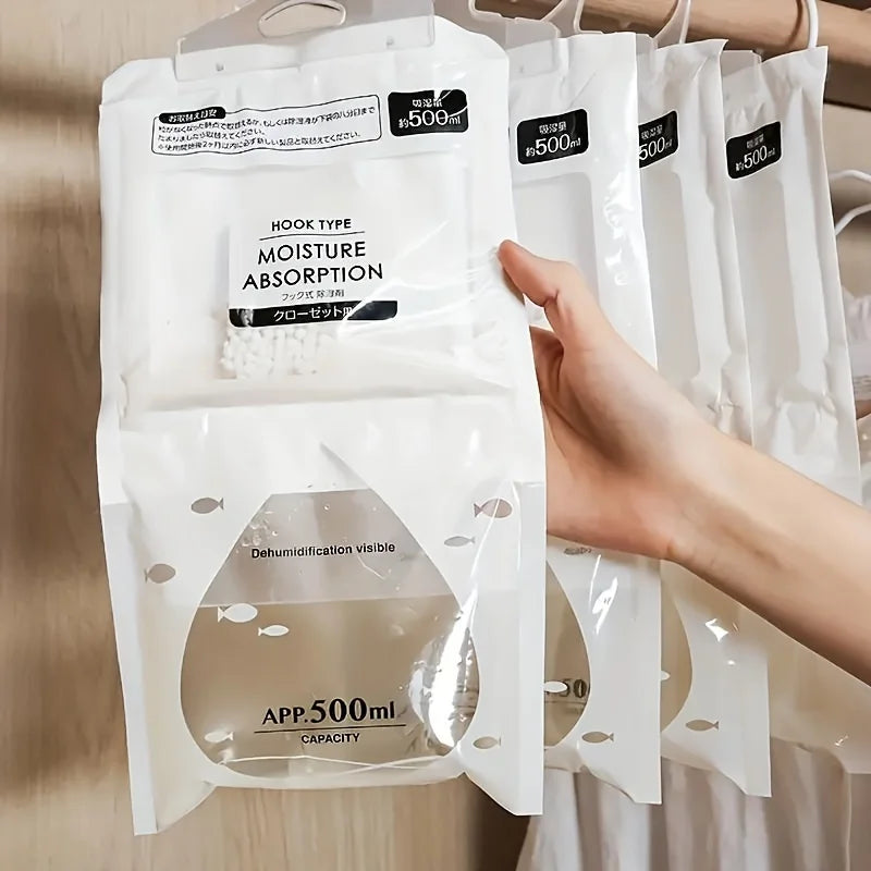 Reusable Moisture Absorber Bag Deodorizer for Closet Wardrobe Clothes No Electricity Needed Home Humidity Control Anti Mold Safe Oasis Select