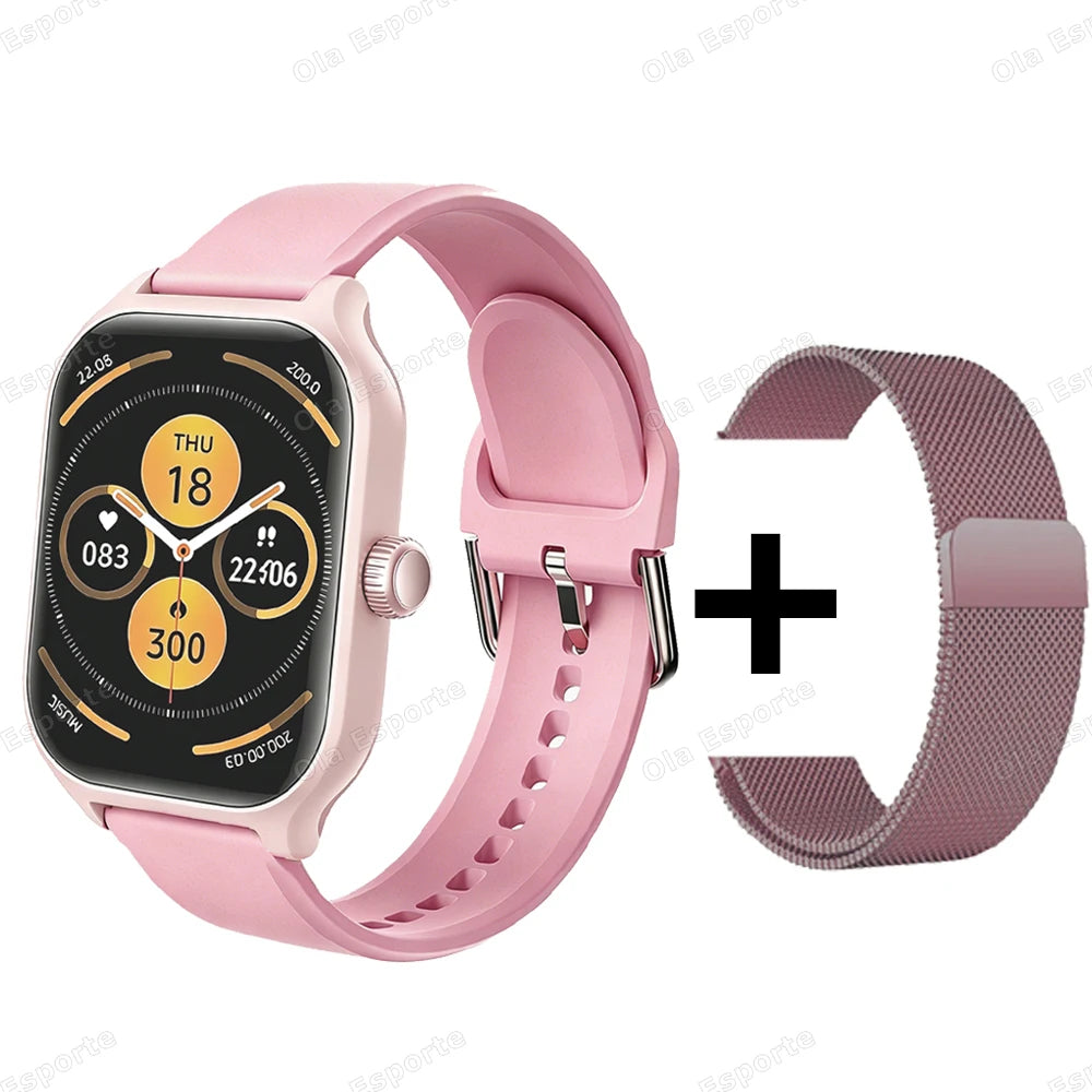 Ola Esporte 1.85" Smart Watch – Bluetooth Call & Fitness Tracker