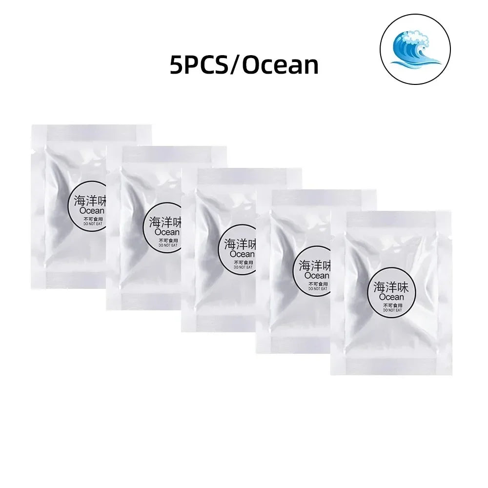 5/10/15pcs Car Air Freshener Supplement Car Vent Perfume Refill Replace Aroma Cotton Pads Perfume Fragrance Interior Accessories Oasis Select Ocean-5pcs