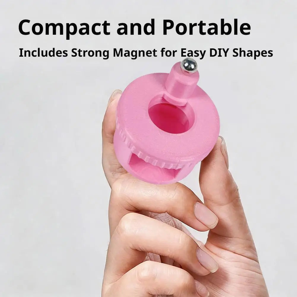 Rotating Cat Eye Nail Magnet Tool – Wide Beam & Glass Bead Nail Art Magnet Tool Oasis Select
