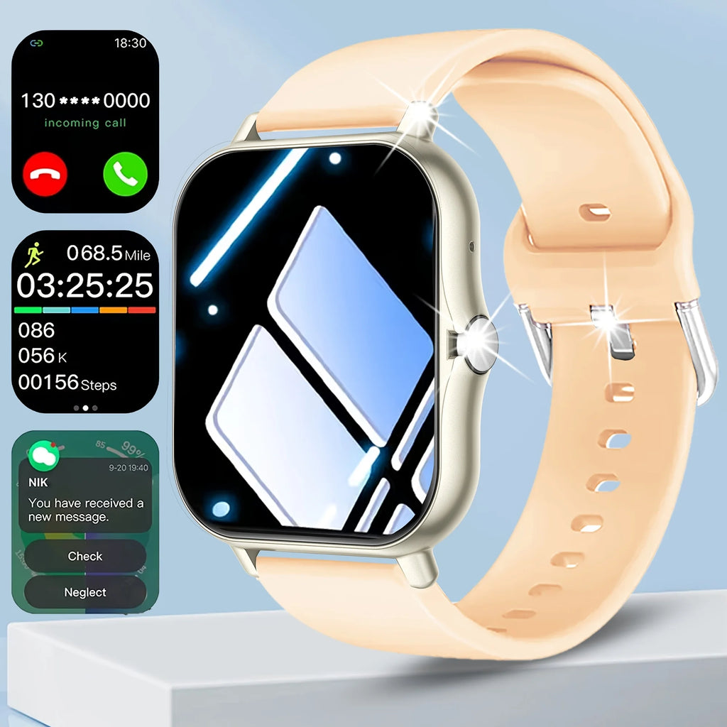 ERUN Smart Watch – HD Screen, Wireless Calls & Fitness Tracker