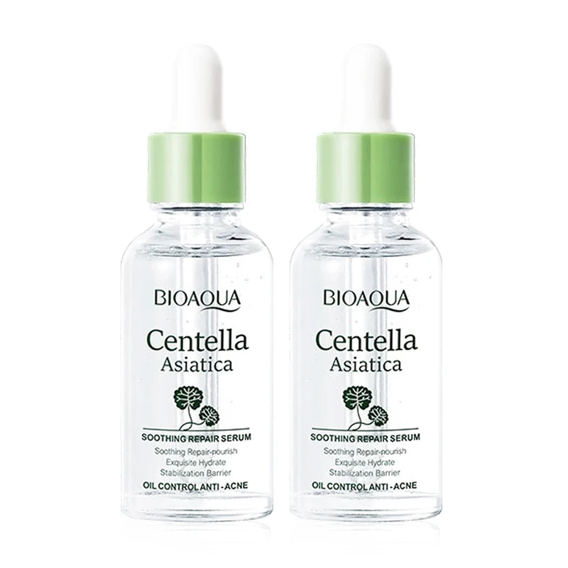 BIOAQUA Centella Asiatica Face Serum – Moisturizing Anti-Aging Face Serum Oasis Select 2pcs