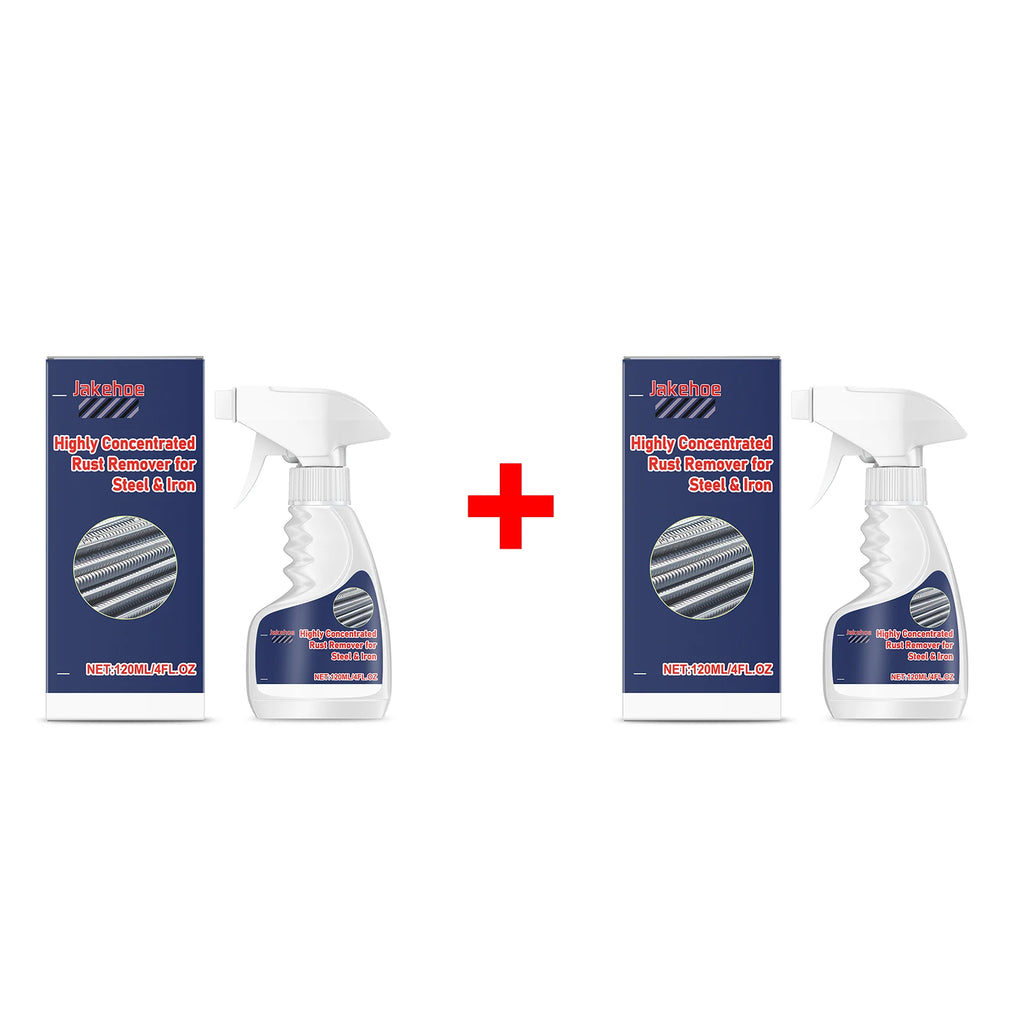High Concentrated Steel Rust Remover for Steel Iron Bolts, Screws, Fasteners Rust Cleaner Multi-purpose Corrosion Remover Oasis Select 2pcs