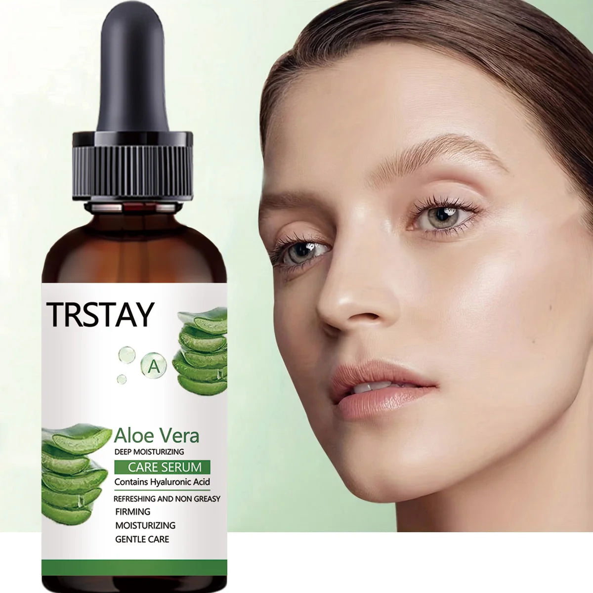 Aloe Vera Vitamin E Face Serum – Brighten & Hydrate Skin