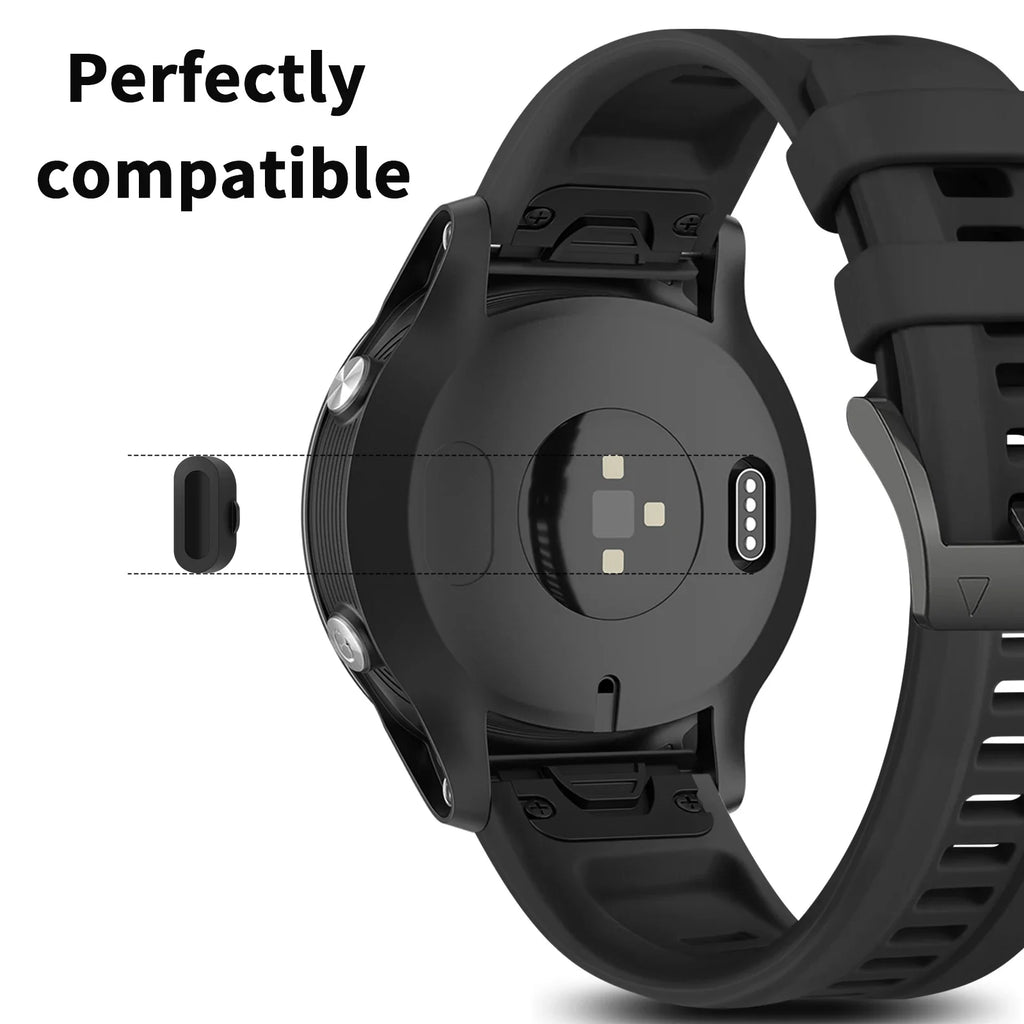 Silicone Dust Plug for Garmin Fenix Venu Forerunner – 1/6/10 Pack Watch Port Protector Oasis Select