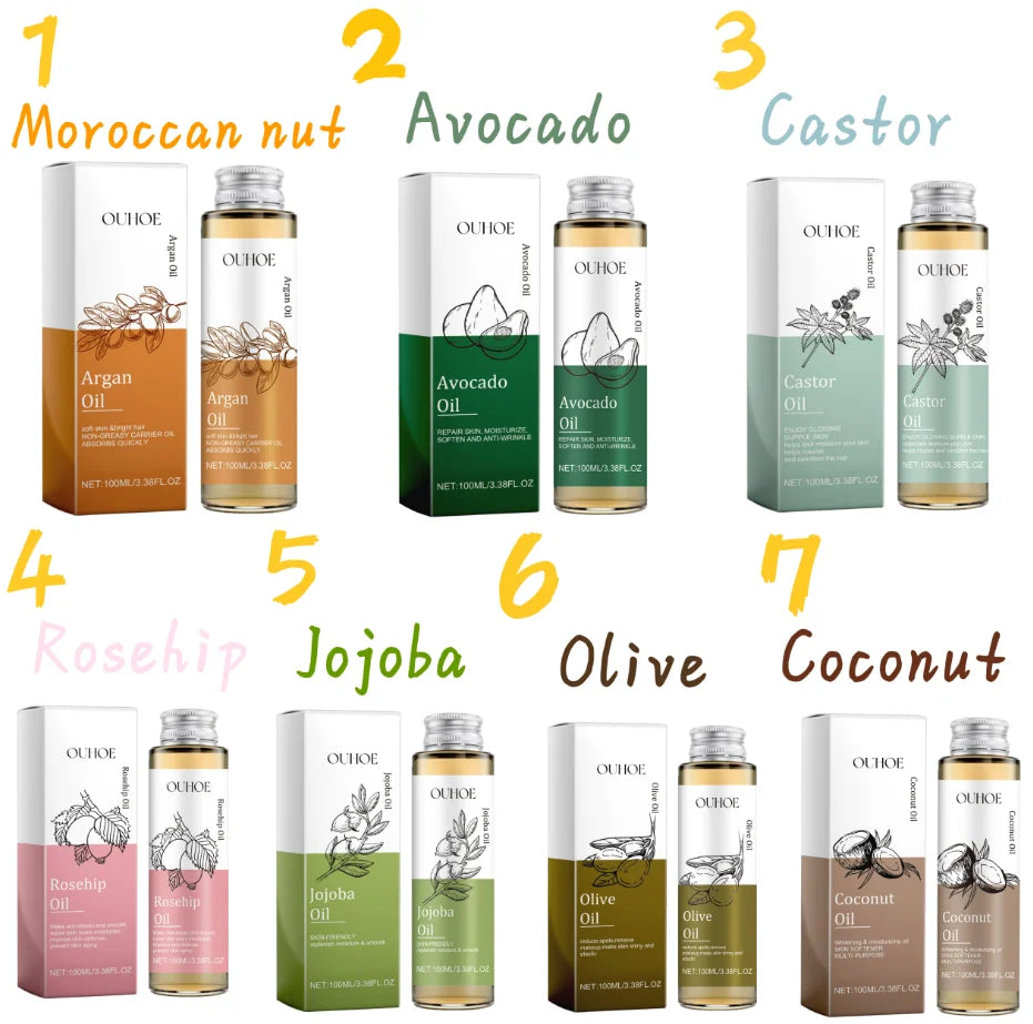 100% Pure Cold Pressed Virgin Premium Grade For Dry & Damaged Skin, Hair, Face, Body, Scalp & Nails Oasis Select