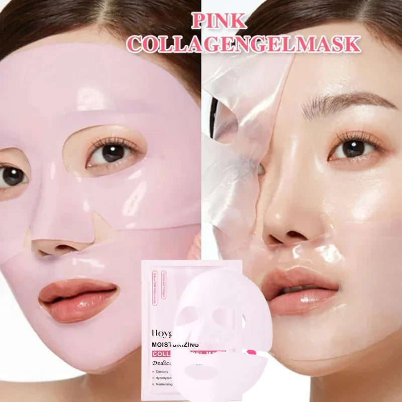 Pink Bio Collagen Hydrogel Face Mask – Salmon PDRN & Hyaluronic