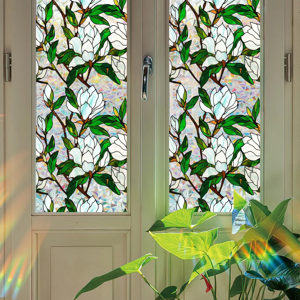 Double-sided Colored Electrostatic Glass Tape Bird Repellent and Anti-collision Tape PVC Colored Window Film Oasis Select