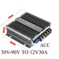 20V-96V TO 12V 13.8V 10A 48V 60V 72V 80V to 13.8V 5A-50A Step Down Switching Converter Voltage Regulator For Car Device CE RoHS Oasis Select 30V-90V TO 12V 30A CN