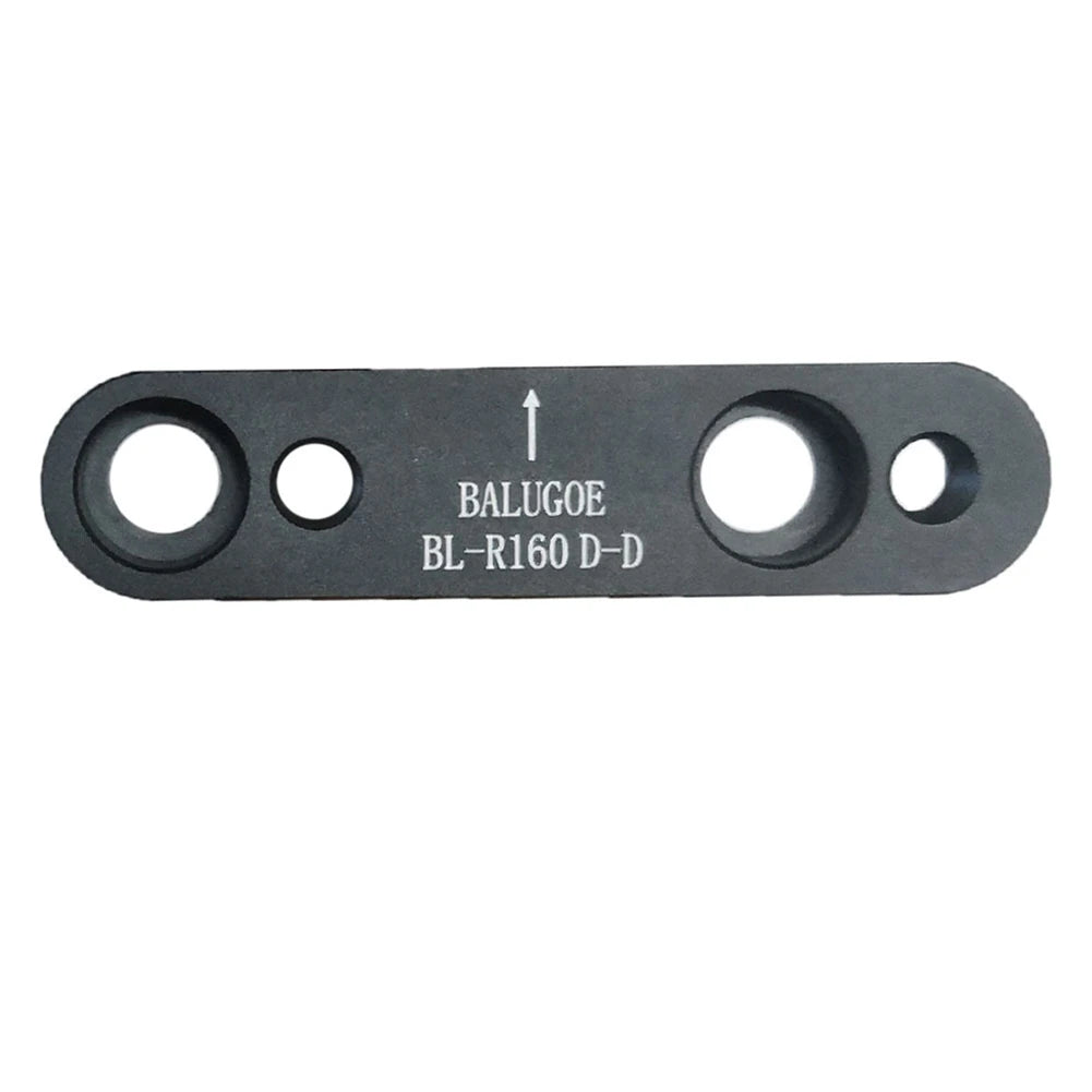 Brake Parts Disc Brake Adaptor Aluminum Alloy Black Flat Mount R160 D/D Road Bike High Performance High Quality Oasis Select