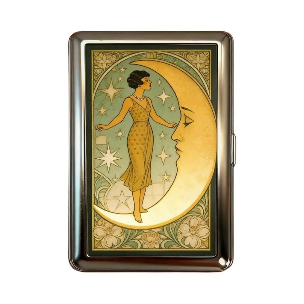 Vintage Metal Card Case | ID, Credit & Business Card Holder