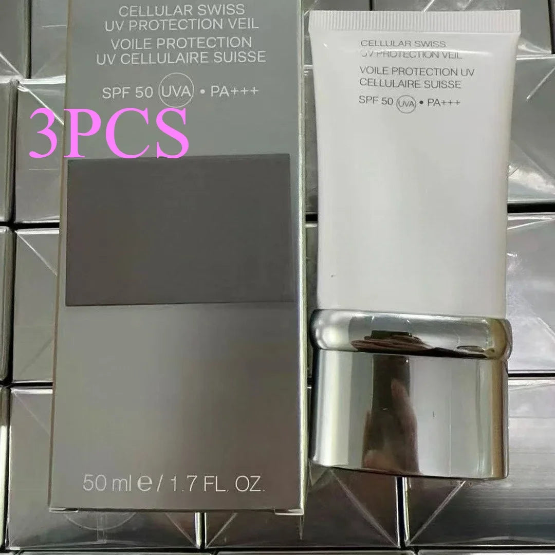 SPF50+ PA+++ UV Protection Sunscreen Fluid | Alcohol-Free 50ml Sunscreen Fluid Oasis Select 3-PCS China Mainland