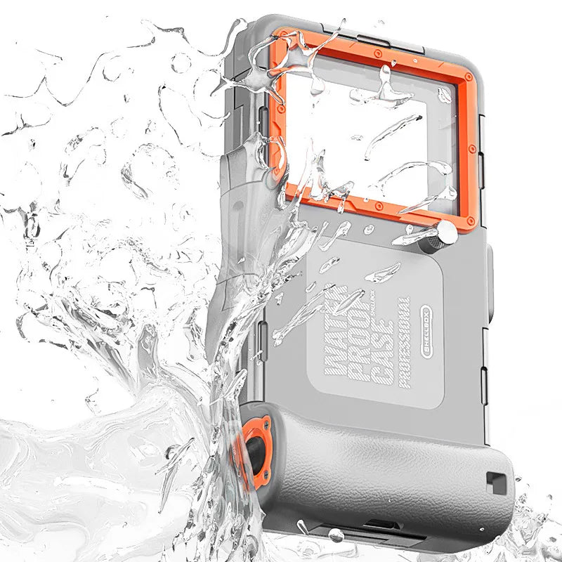 15M Professional Diving Phone Case For iPhone 16 15 14 13 12 Pro Max Underwater Taking Waterproof Cases Cover For Samsung Huawei Oasis Select C