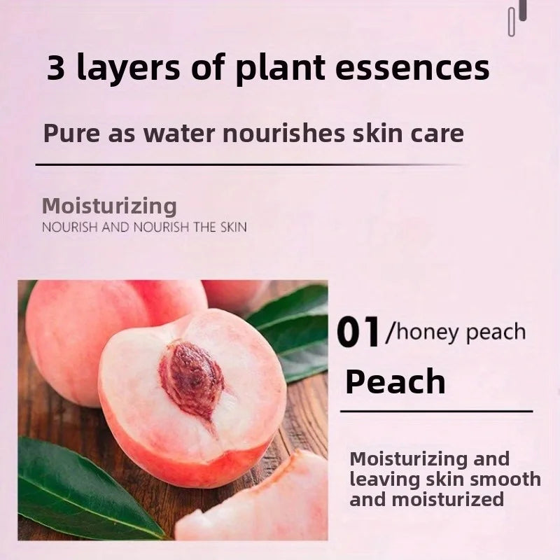 Peach Jelly Soap, 3-in-1 Cleansing and Bath Soap, deeply cleanses and bathes the whole body, suitable for all skin types, Oasis Select