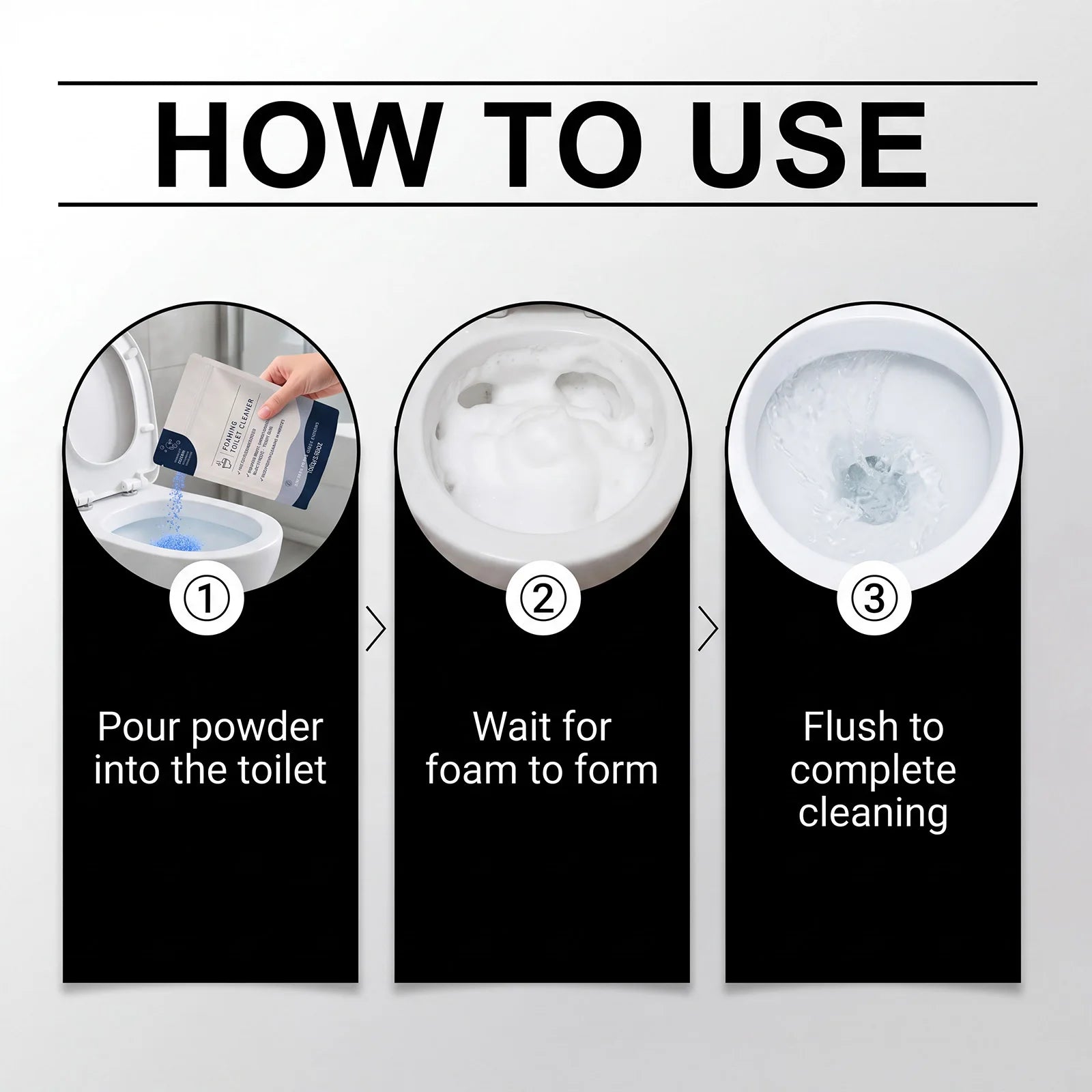 Foam Toilet Cleaner Powerful Removal Yellow Stainsreduce Odor Keep Fresh Air Descaling Easy Dissolving Toilet Cleaning Supplies Oasis Select