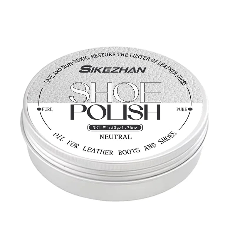 Professional Leather Shoe Polish Cream Kit,Cleaner Conditioner Waterproofer,Color Restorer for Men Women Formal Shoes Boots Bags Oasis Select 1PC-50g