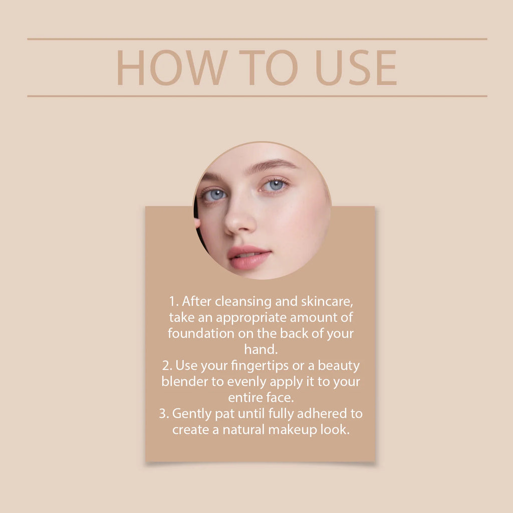 Color Changing Liquid Foundation SPF 15 Concealer Cover Face Blemishes Conceal Skin Fine Lines Original Foundation Face Makeup Oasis Select