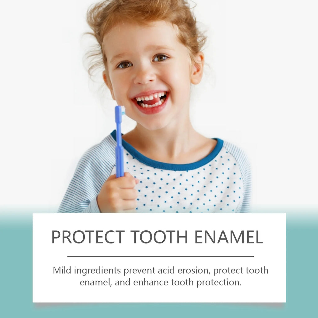 ORALHOE Children's Mint Flavored Toothpaste Oral Hygiene Fresh Breath Prevent Tooth Decay Protect Gums Tooth Nourish Toothpaste Oasis Select