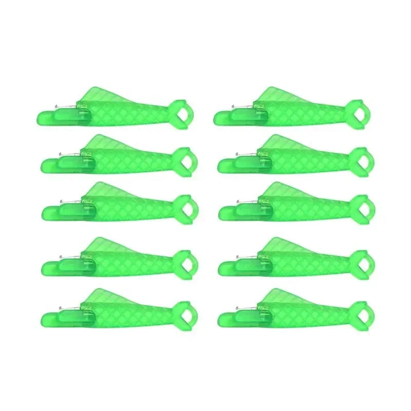 1-20Pcs Automatic Needle Threader DIY Tool Home Hand Sewing Machine Device Thread Auto Needle Cross Stitch Sewing Accessories Oasis Select 10pcs green