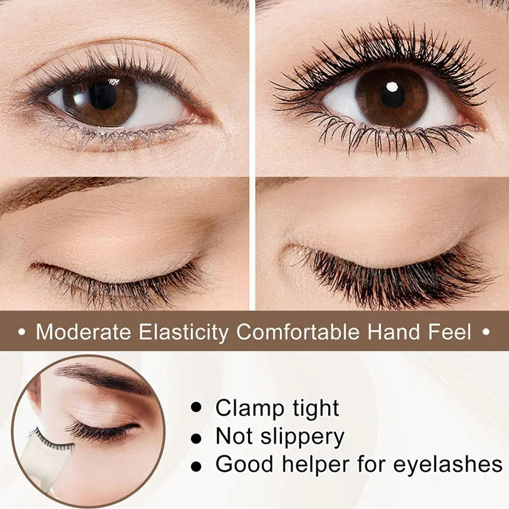 False Eyelash Aid Beauty and Makeup Tools Plastic Eyelash Curler Novice Adhesive False Eyelash Tool Tweezers Tool Oasis Select