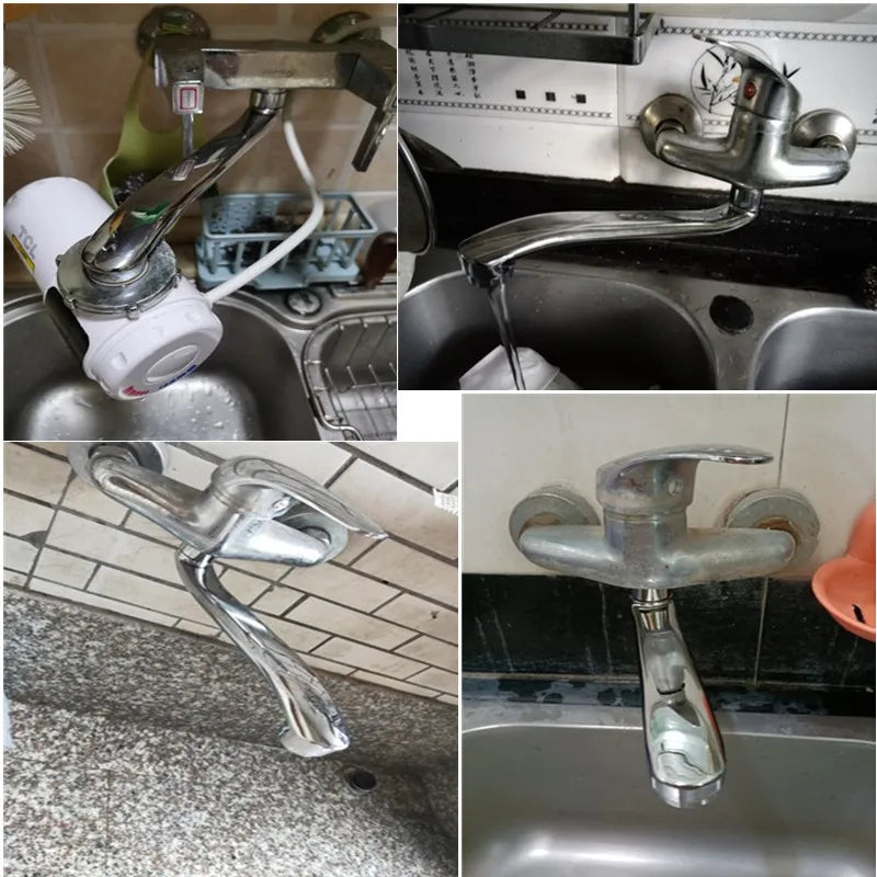 Stainless Steel Sink Faucet Pipe In-wall Water Outlet Elbow S-bend Extension Tube Bathroom Kitchen Faucet Leaking Repair Parts Oasis Select