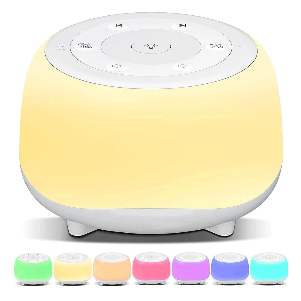 Portable White Noise Sound Machine 34 Soothing Sounds Sleep For Adults Baby Oasis Select White