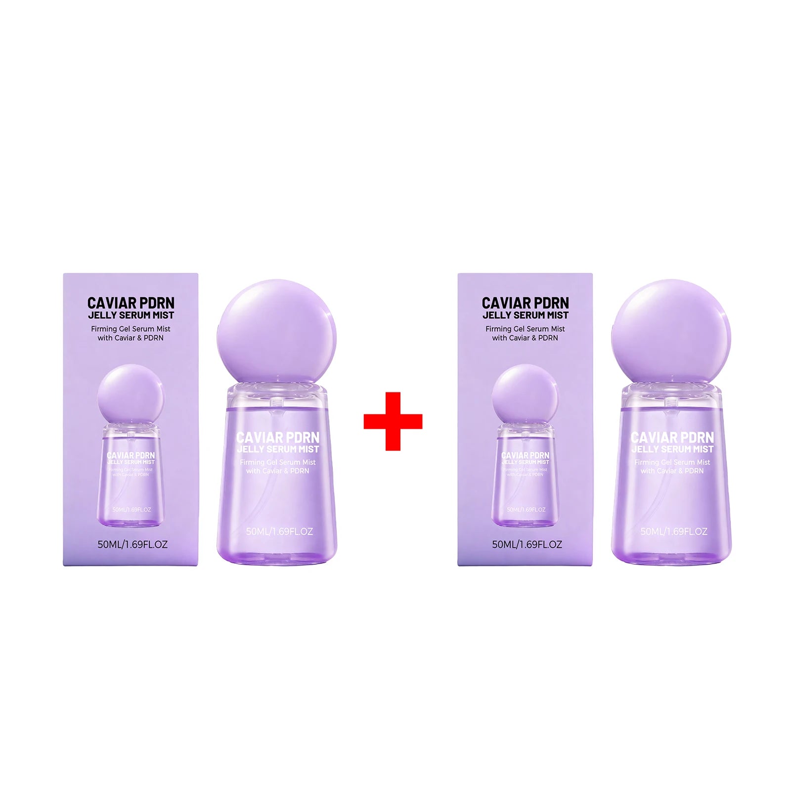Caviar Face Serum Firming Hydrating Pdrn Jelly Serum Mist Improve Dullness Brightening Essence Spray Moisturizing Before Makeup Oasis Select 2pcs