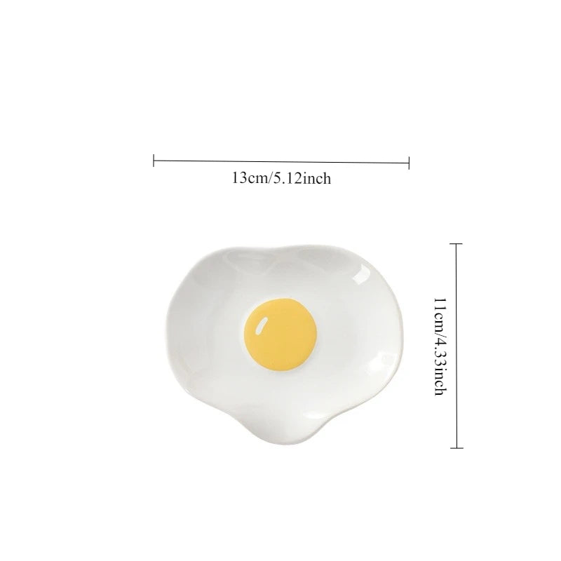 Ceramic Plate Household Plate Dining Plate Tableware High-end Sense Niche Dessert Plate Snack Plate Oasis Select