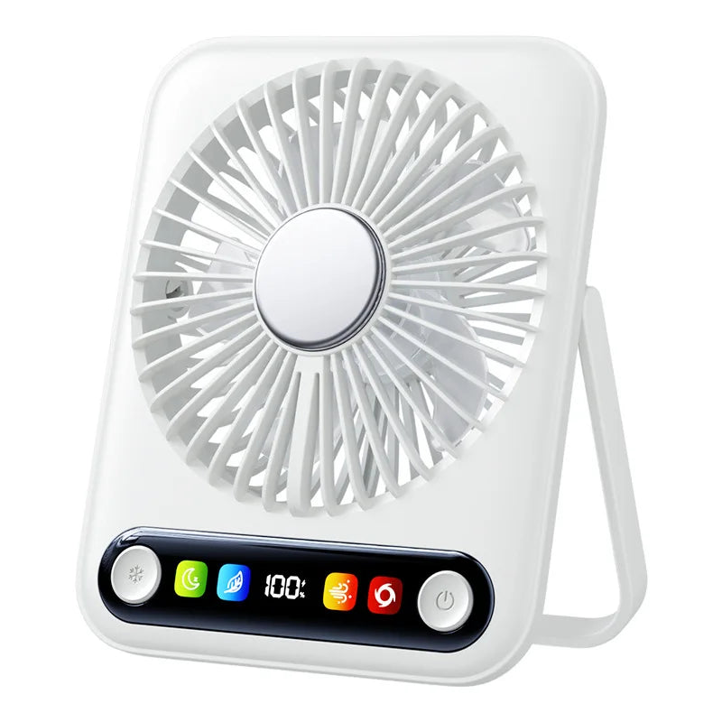 Silent USB Desktop Mini Fan – Wall-Mountable, 1W Compact