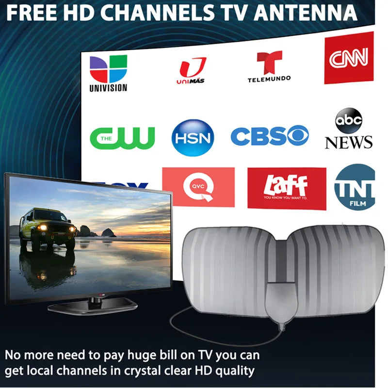 2025 New Universal Indoor Outdoor Digital TV Antenna HDTV DVB T2 HD Television Antenna Enhanced Signal Oasis Select