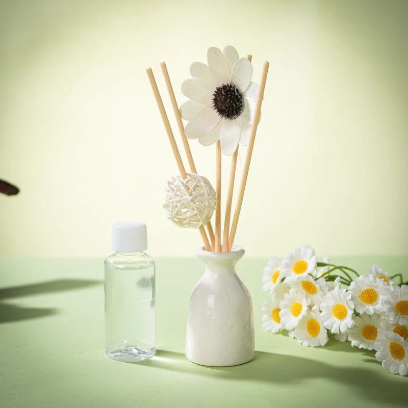 30ml Reed Diffuser Sets Hotel Bathroom Rattan Sticks Aromatherapy Diffuser Air Freshener Plant Home Fragrance Refill Oil Oasis Select