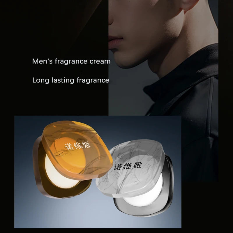 Men's Solid Fragrance Cream – Long-Lasting Fresh Scent Solid Fragrance Cream Oasis Select