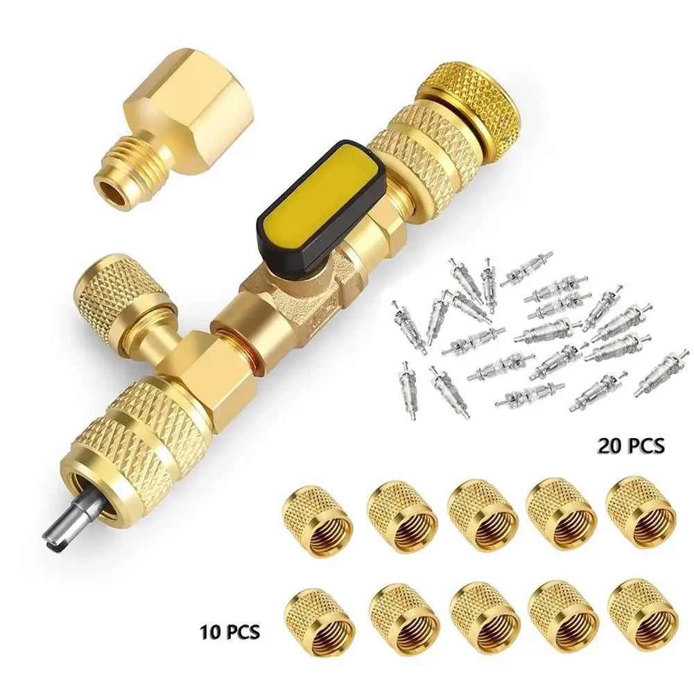 Car Air Conditioning Valve Core Remover Tool Household Refrigeration Valve Core Wrench Disassembly Repair Tool Oasis Select C