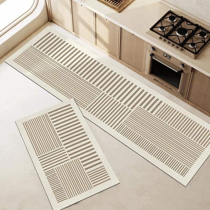 Hot sell minimalist diatomaceous earth mat for household kitchen floor mat, long non slip foot mat Oasis Select 06 50X80cm