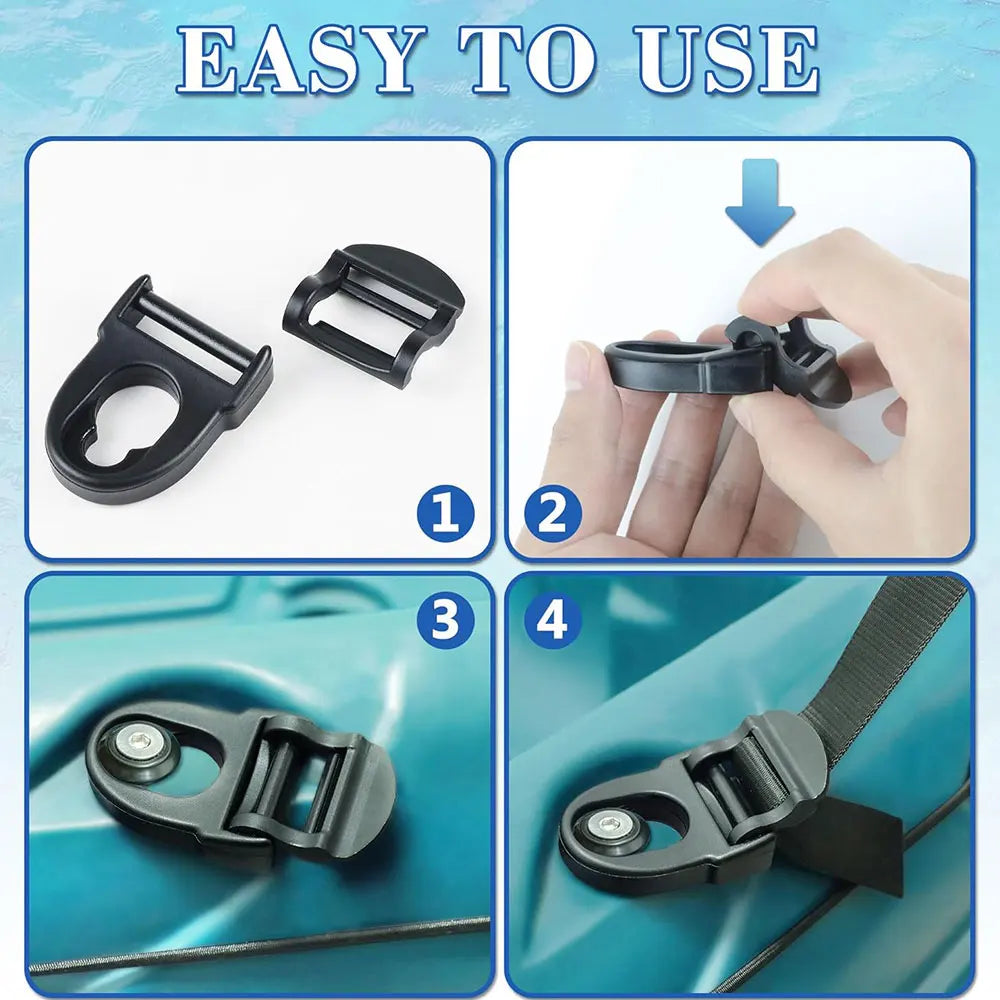 Kayak Seat Latches Seat Clip Belt Clips Canoe Seat Repair Kit Clips And Hooks Kayak Replacement Accessories Oasis Select