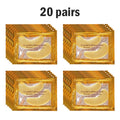 BIOAOUA Crystal Gold Collagen Eye Patches – Dark Circles Collagen Eye Mask Oasis Select 20 pairs