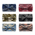 6Pcs Twisted Wide Headbands for Women Large Turban Workout Headband Fashion Yoga Hair Bands Boho Twisted Thick Hair Accessories Oasis Select 6Pcs