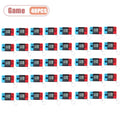 Mini Retro Tetris Game Console Keychain Classic Handheld Video Game Player with Key Ring Portable Pocket Toy for Adults Kids Oasis Select Game-40PCS