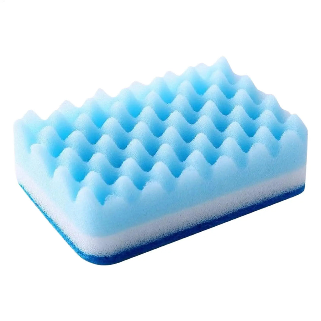 1PC Dishwashing Sponge Magic Cleaning Brush Kitchen Double-sided Decontamination Pad Washing Pot Foam Sponge Wipe Sponge Oasis Select