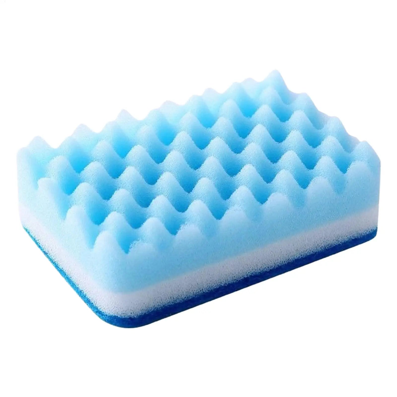 1PC Dishwashing Sponge Magic Cleaning Brush Kitchen Double-sided Decontamination Pad Washing Pot Foam Sponge Wipe Sponge Oasis Select