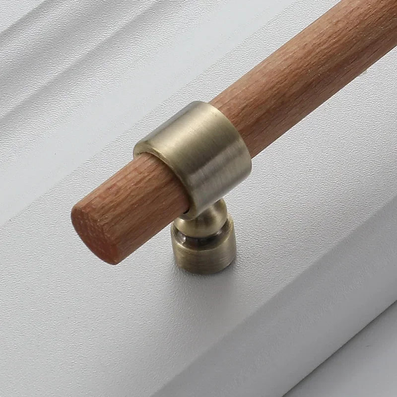 Wood Handles for Furniture Bronze in Cabinet Pulls and Modern Black Kitchen Doors Drawer Kids Gold Adjustable Knobs 128mm 160mm Oasis Select