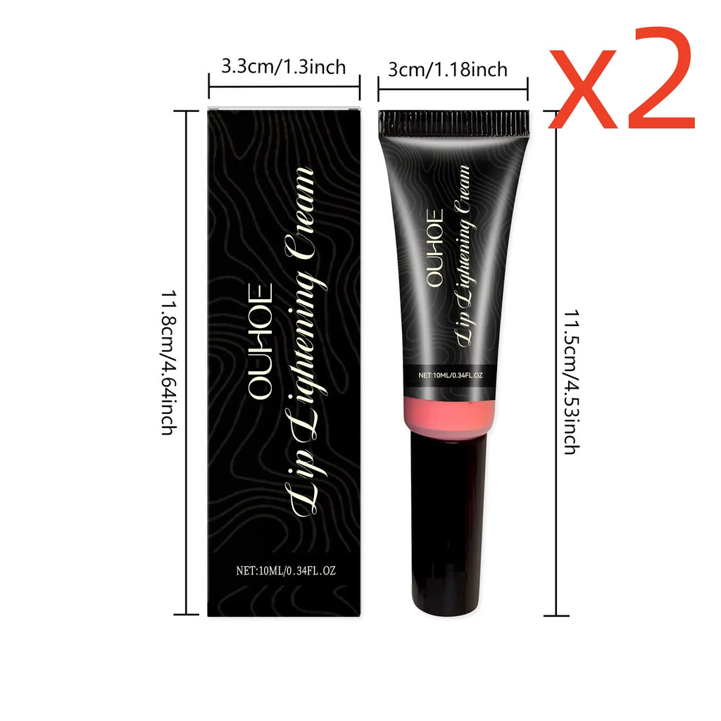 Lip Brightening Cream Enhance Gloss Elasticity Moisturize Nourish Beautify Lip Prevent Chap Dry Fineline Dark Brighten Lip Cream Oasis Select 20ml boxed
